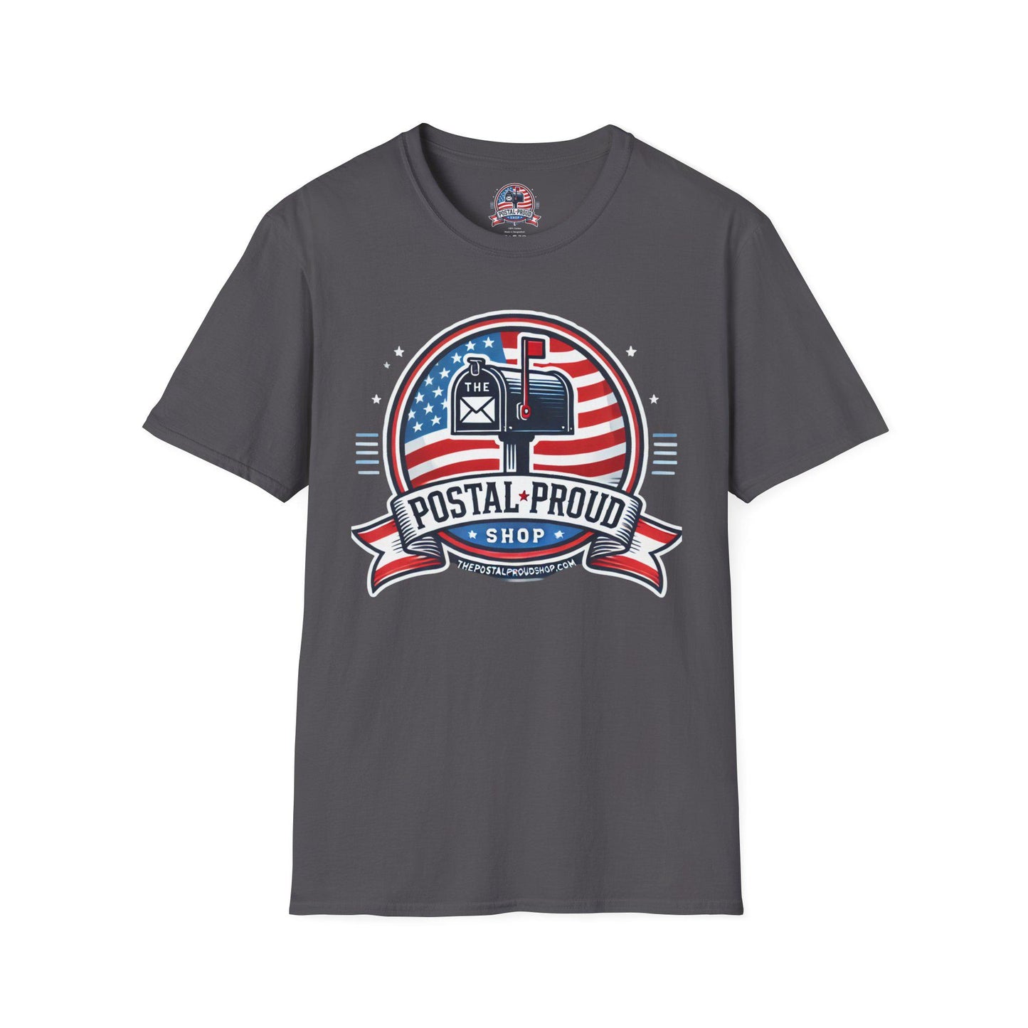 The Postal Proud Shop Unisex T-Shirt, Comfortable Tee for Postal Workers, Postal Worker Gift, Everyday Casual Wear, Americana Tee