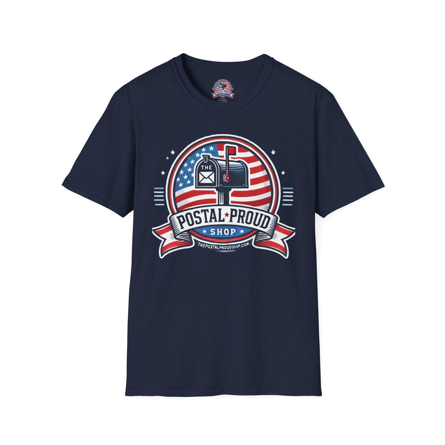 The Postal Proud Shop Unisex T-Shirt, Comfortable Tee for Postal Workers, Postal Worker Gift, Everyday Casual Wear, Americana Tee