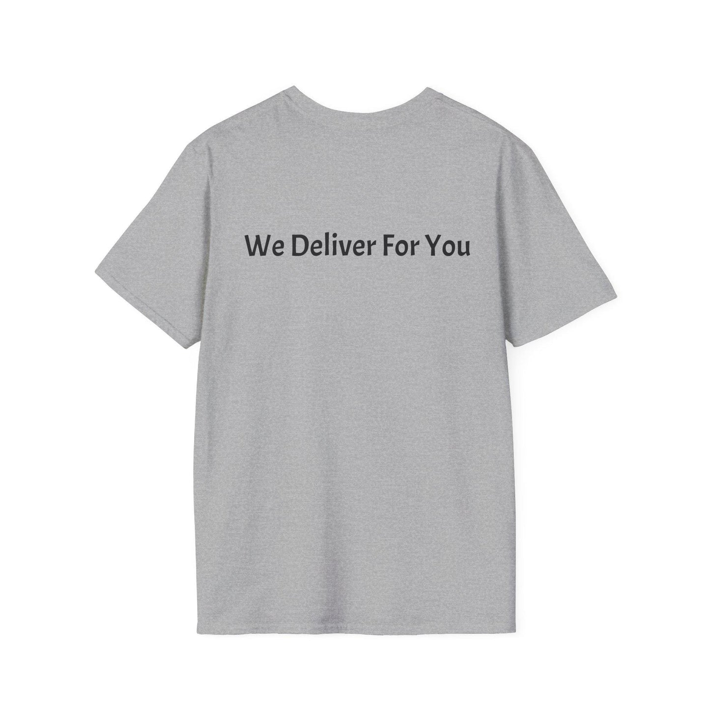 Funny Alien Delivery T-Shirt, USPS Gift for Mail Carriers, Unisex Softstyle Tee for Postal Workers, Comfy Graphic Shirt, Casual Wear