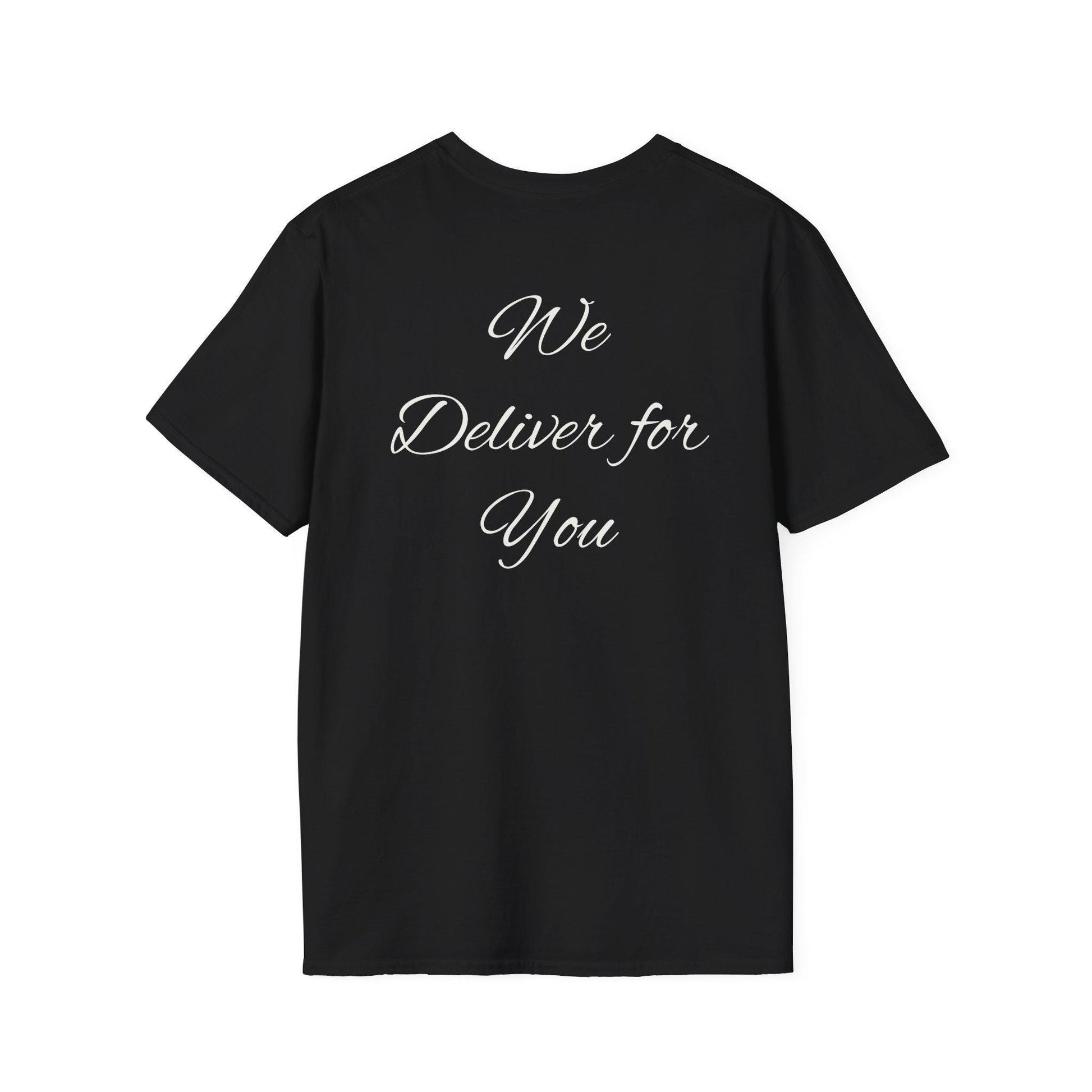Whimsical Delivery T-Shirt, Cute Graphic Tee, Retro Vibe Shirt, Gift for Delivery Drivers, Fun Casual Wear Mail Carrier
