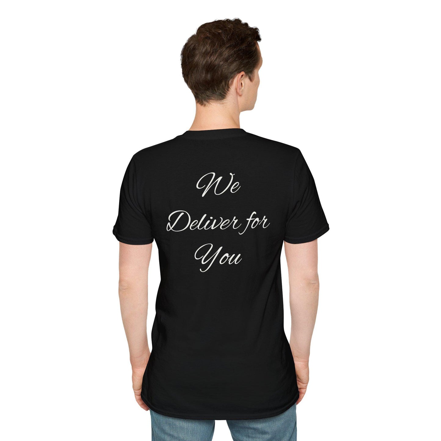 Whimsical Delivery T-Shirt, Cute Graphic Tee, Retro Vibe Shirt, Gift for Delivery Drivers, Fun Casual Wear Mail Carrier