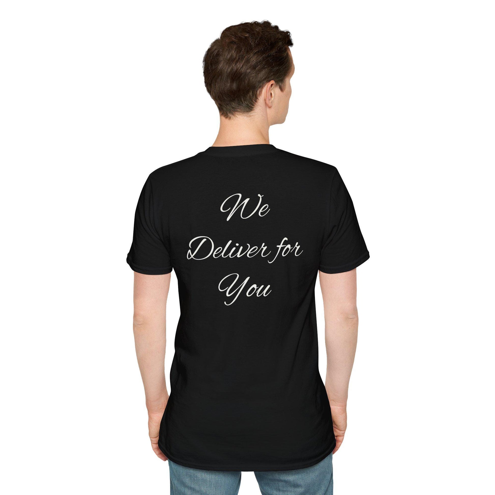 Whimsical Delivery T-Shirt, Cute Graphic Tee, Retro Vibe Shirt, Gift for Delivery Drivers, Fun Casual Wear Mail Carrier