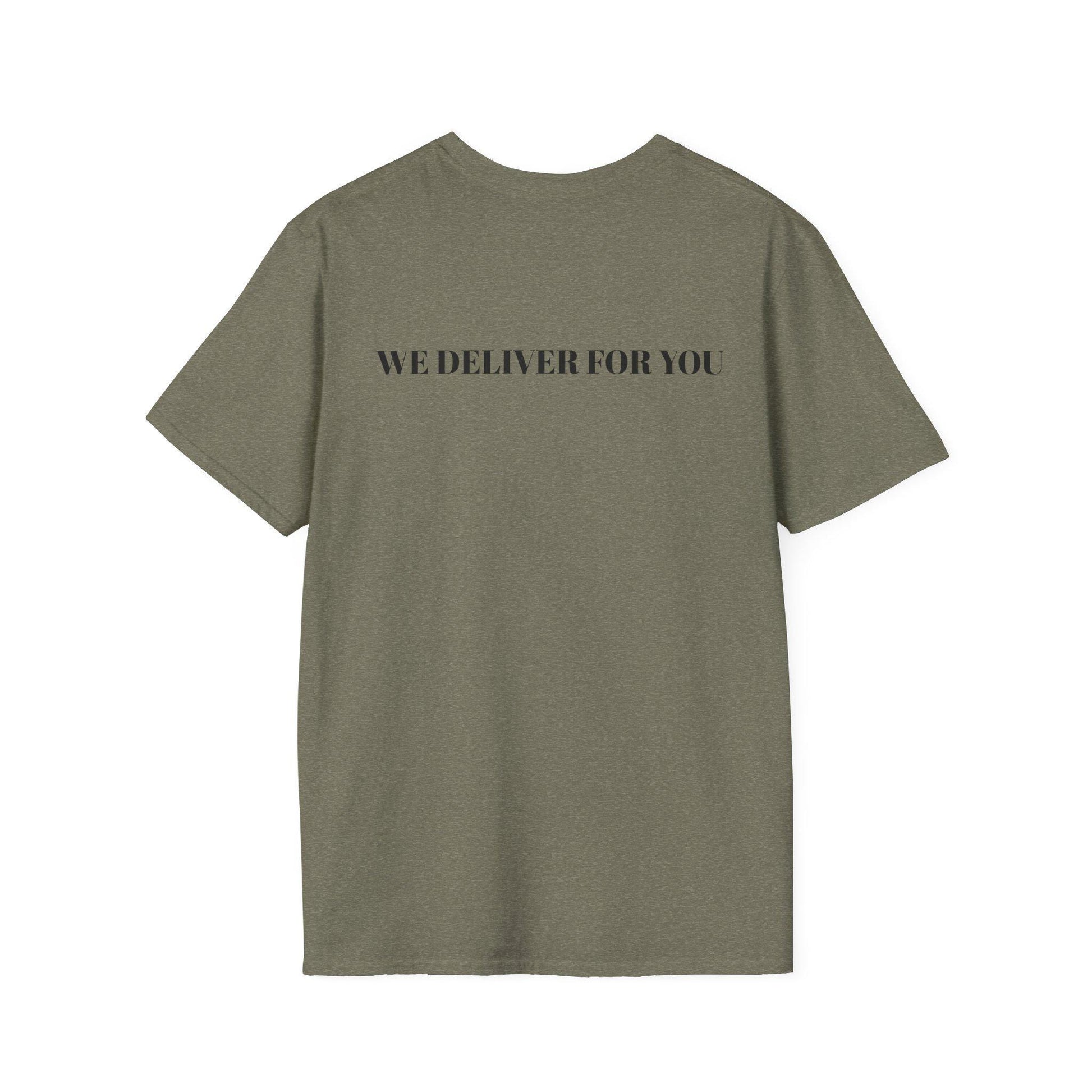 Postal Strong Unisex Softstyle T-Shirt, Postal Worker Gift, Delivery Appreciation Tee, Support Postal Staff, Unique Postal Service Shirt,