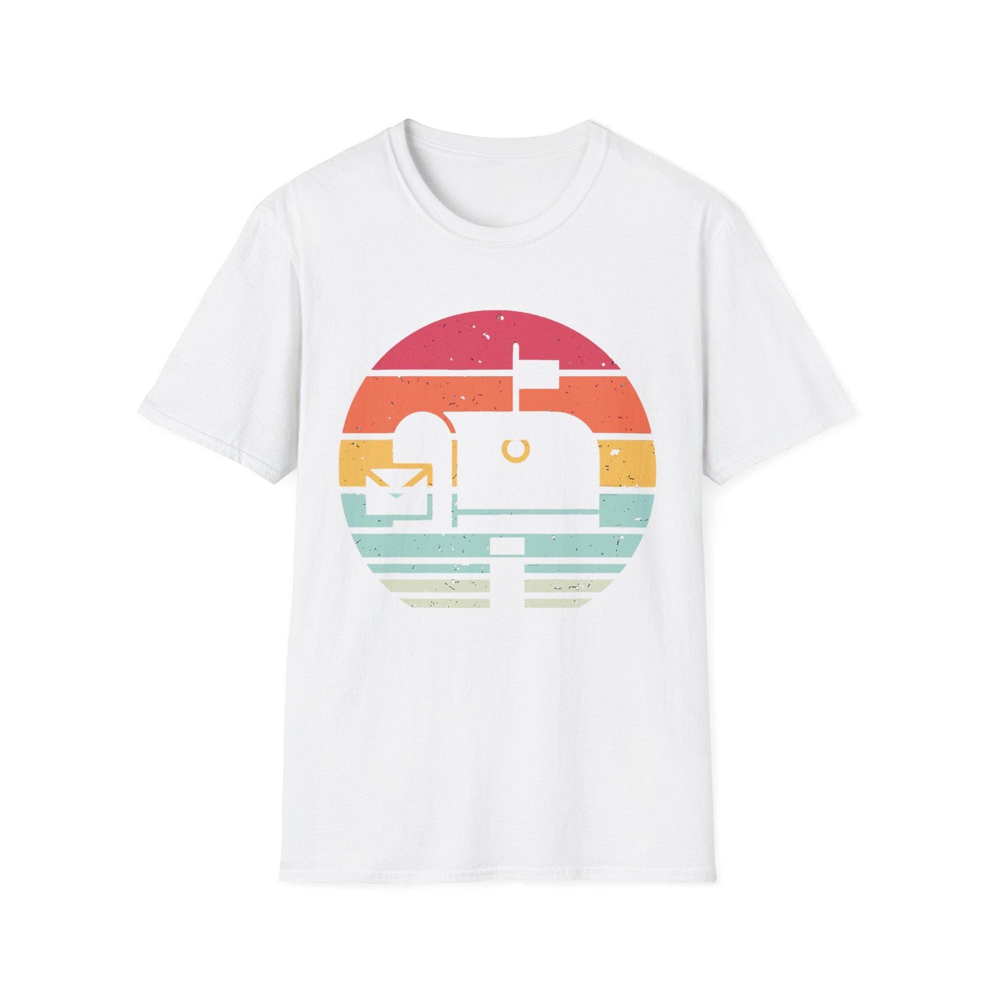 Vintage-Inspired Rural Carrier T-Shirt, Softstyle Tee, Perfect for Postal Workers, Gift for Mail Carriers, Casual Wear, Retro Vibe, Fun