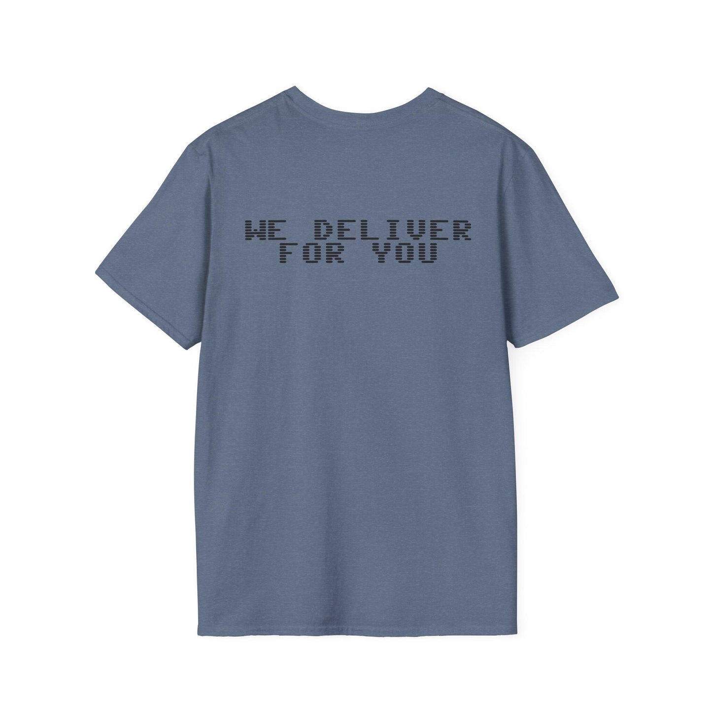 Unisex Softstyle T-Shirt: USPS Delivery Vibe, Perfect for Postal Workers, Funny Gift Idea, Casual Wear, Delivery Days, Holidays