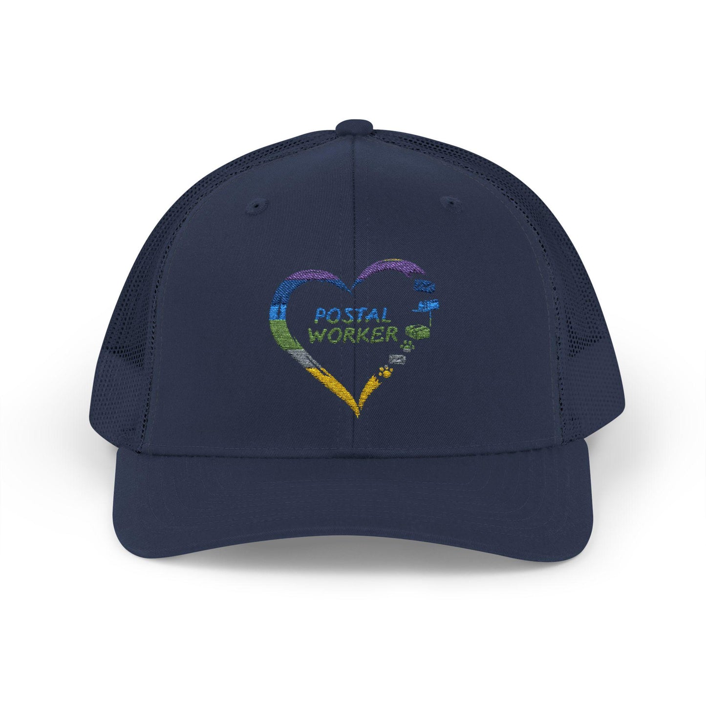 Pride Postal Worker Snapback Cap | Celebrate LGBTQ+ Community | Perfect Gift for Postal Workers, Casual Wear, Outdoor Activities, Festivals,