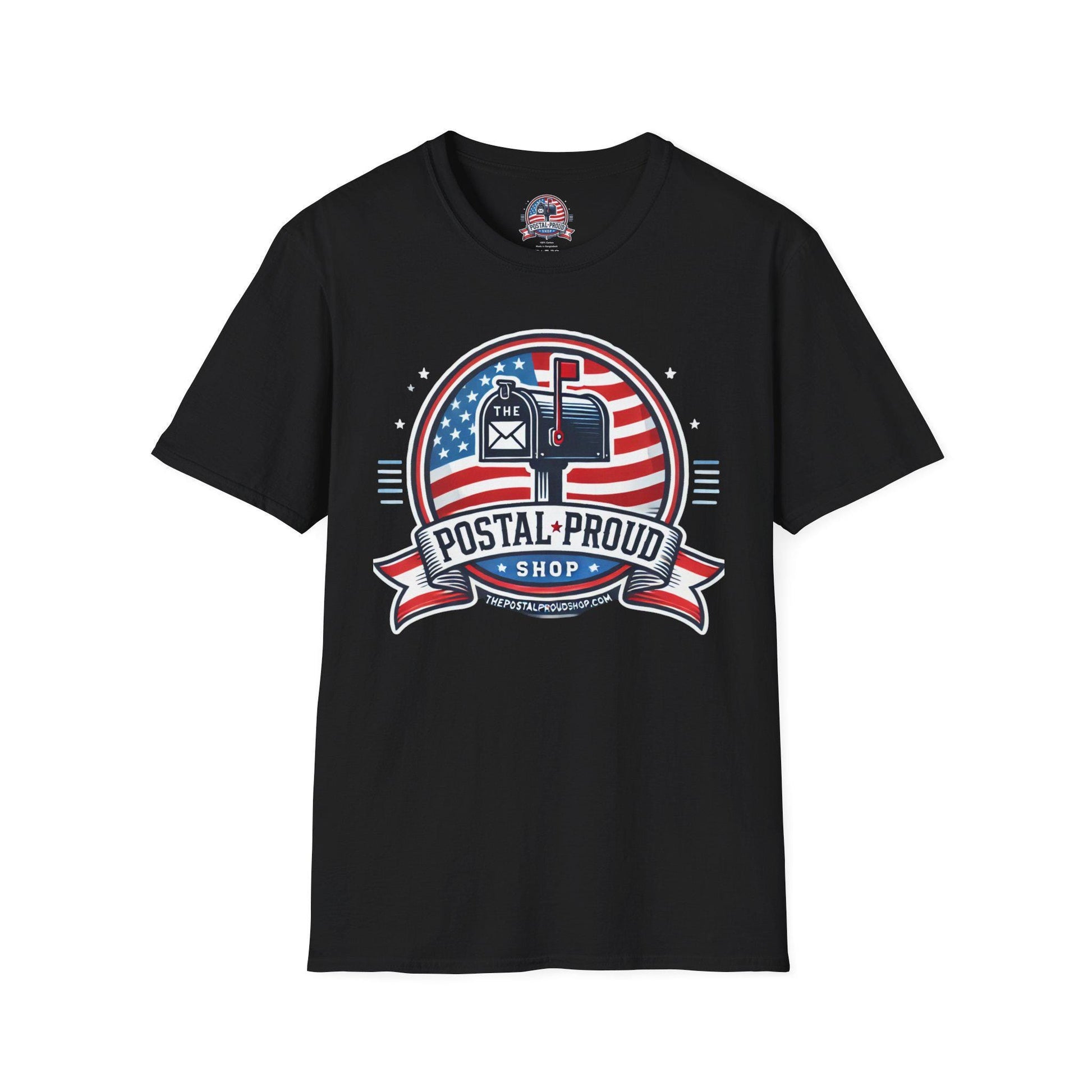 The Postal Proud Shop Unisex T-Shirt, Comfortable Tee for Postal Workers, Postal Worker Gift, Everyday Casual Wear, Americana Tee