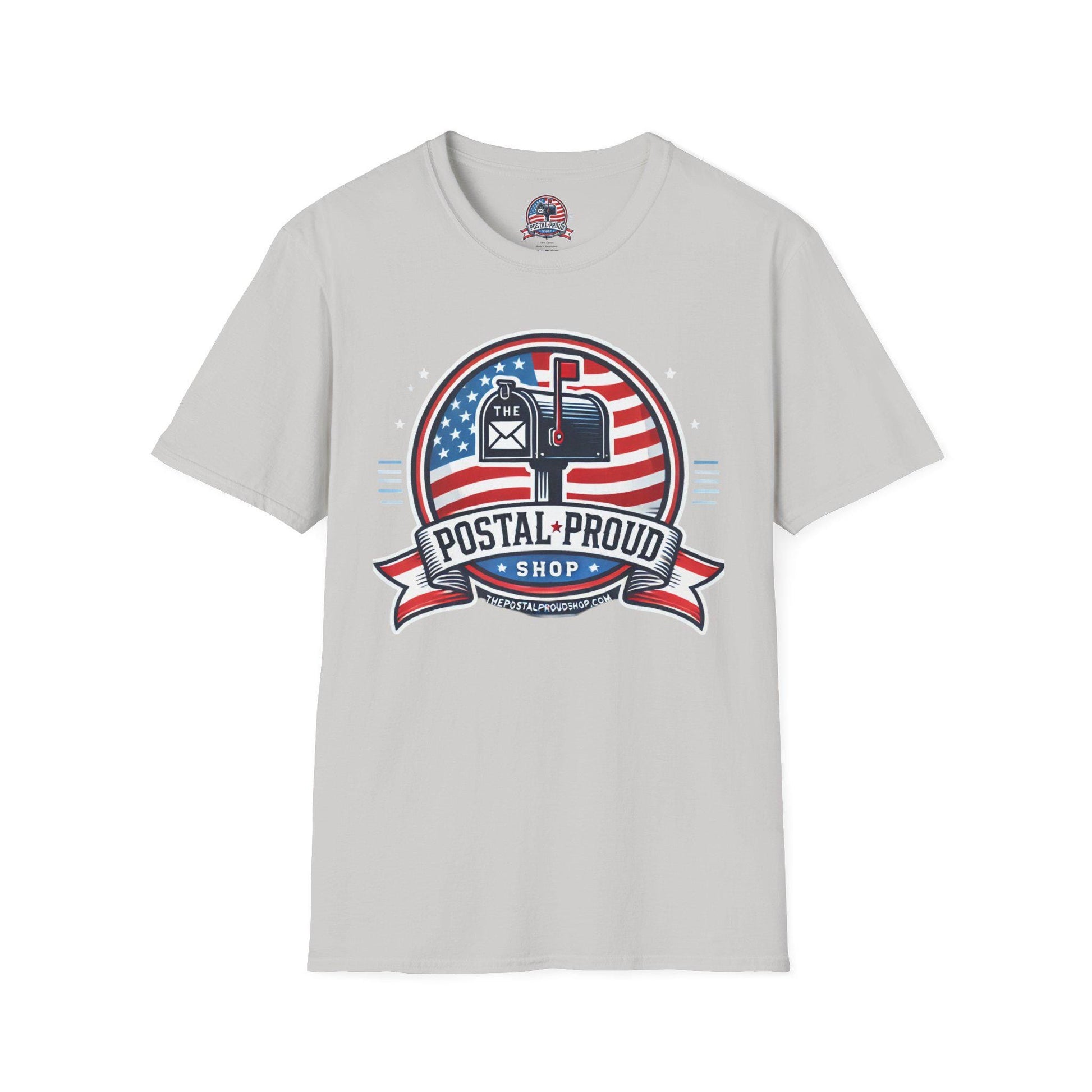 The Postal Proud Shop Unisex T-Shirt, Comfortable Tee for Postal Workers, Postal Worker Gift, Everyday Casual Wear, Americana Tee