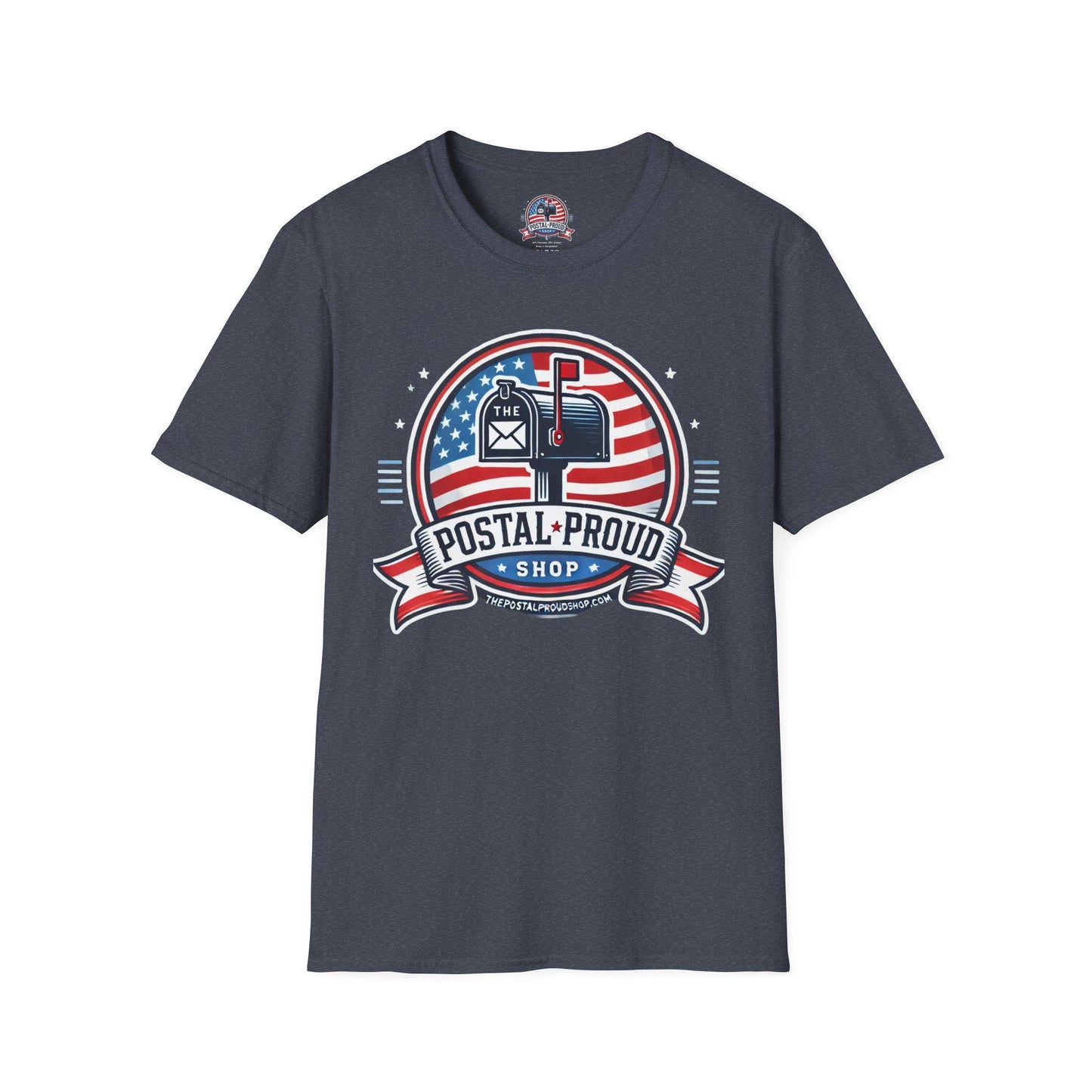 The Postal Proud Shop Unisex T-Shirt, Comfortable Tee for Postal Workers, Postal Worker Gift, Everyday Casual Wear, Americana Tee
