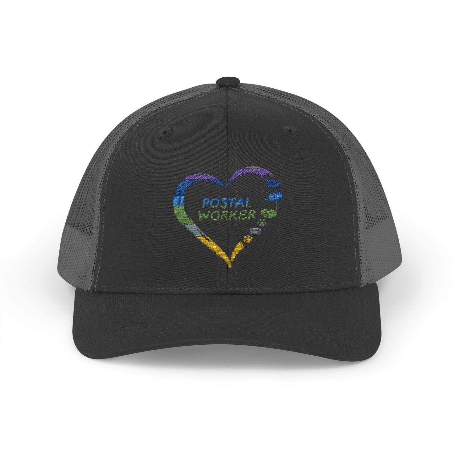 Pride Postal Worker Snapback Cap | Celebrate LGBTQ+ Community | Perfect Gift for Postal Workers, Casual Wear, Outdoor Activities, Festivals,