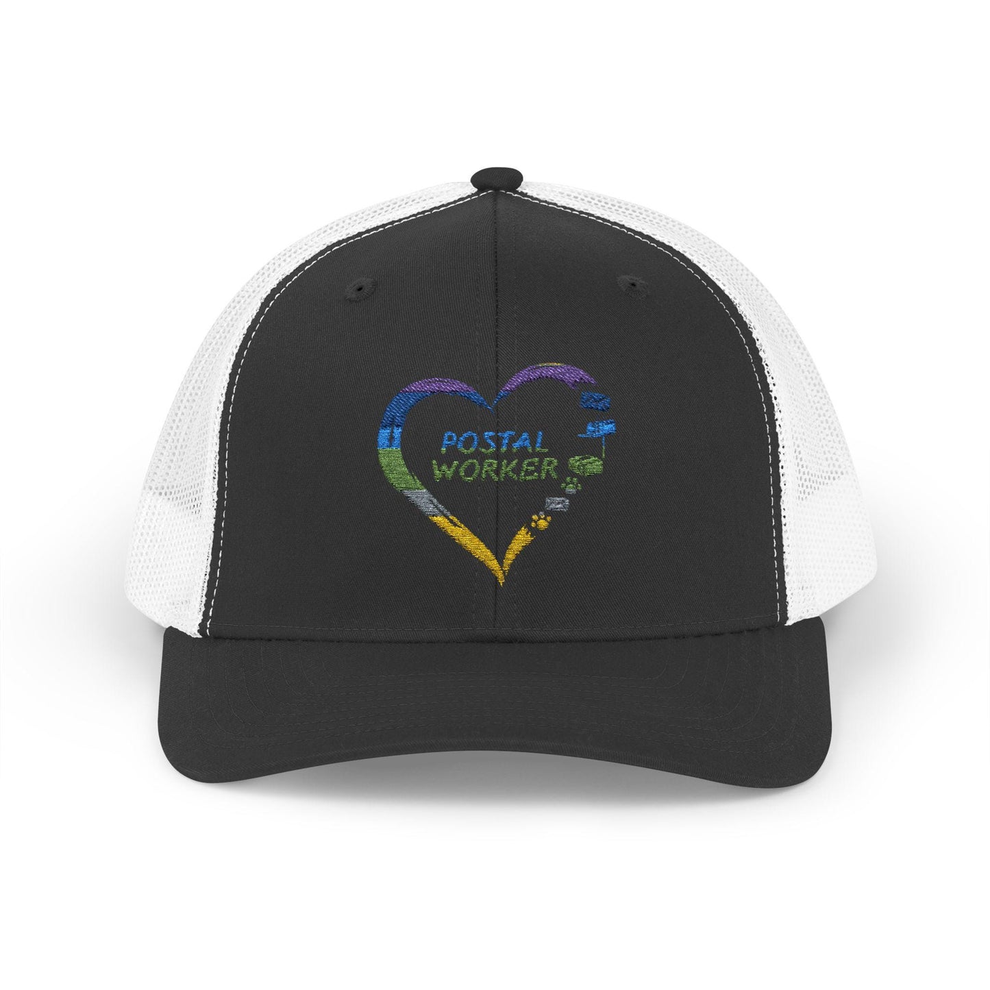 Pride Postal Worker Snapback Cap | Celebrate LGBTQ+ Community | Perfect Gift for Postal Workers, Casual Wear, Outdoor Activities, Festivals,