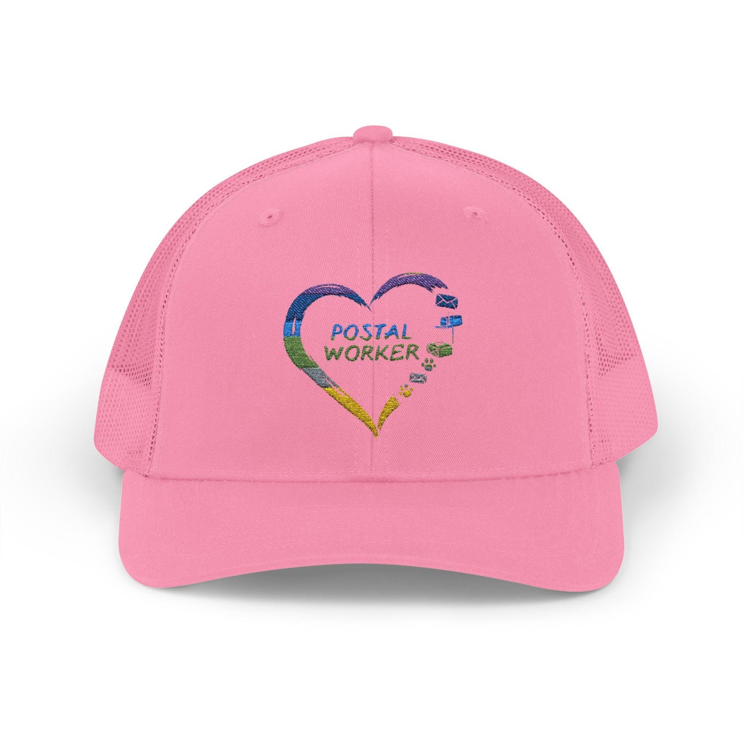 Pride Postal Worker Snapback Cap | Celebrate LGBTQ+ Community | Perfect Gift for Postal Workers, Casual Wear, Outdoor Activities, Festivals,
