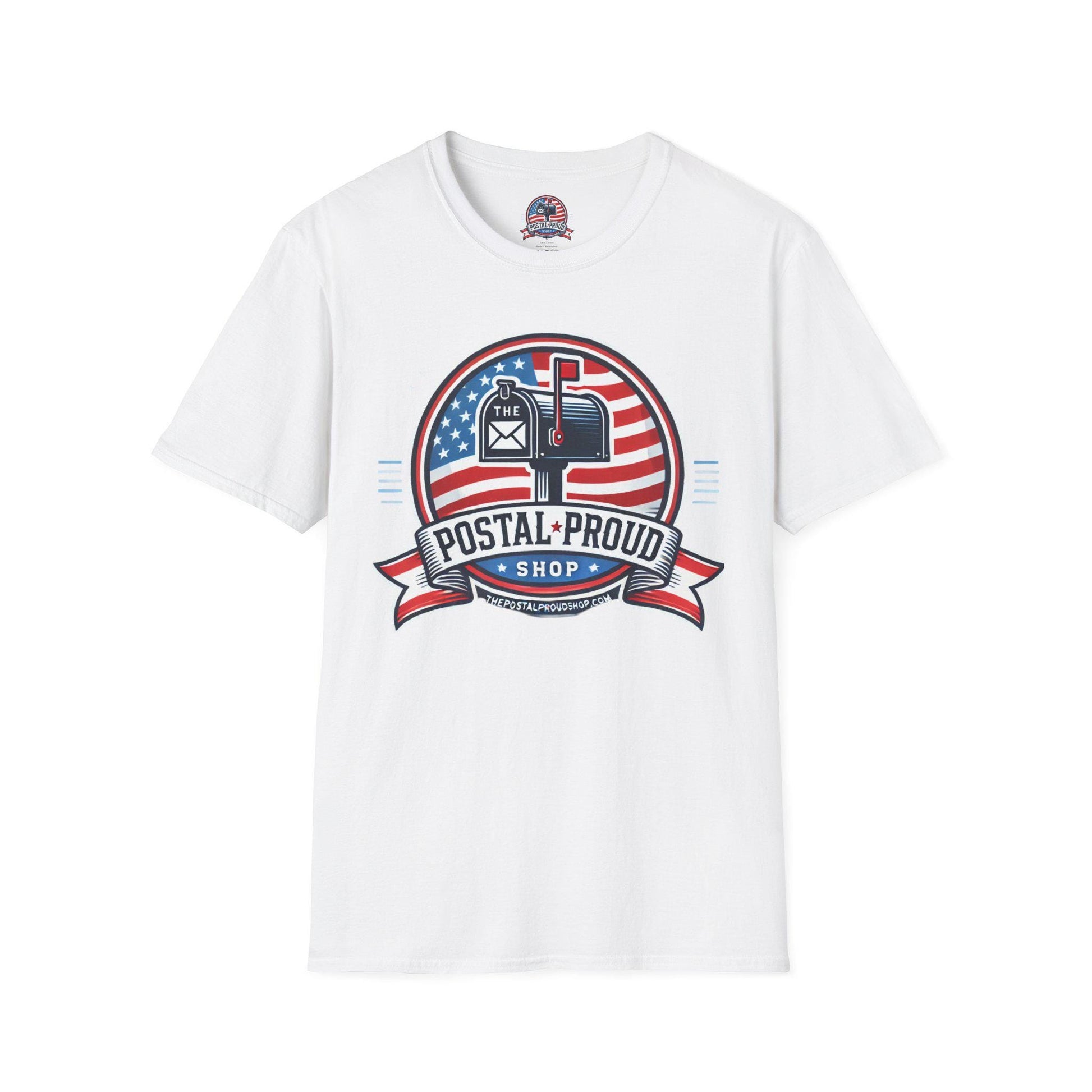 The Postal Proud Shop Unisex T-Shirt, Comfortable Tee for Postal Workers, Postal Worker Gift, Everyday Casual Wear, Americana Tee