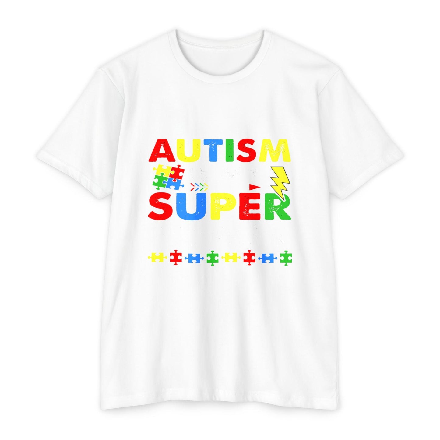 USPS Support Of Autism Awareness Superpower T-shirt, Unisex Jersey Tee for Advocates, Gifts for Special Needs Families, Autism Support